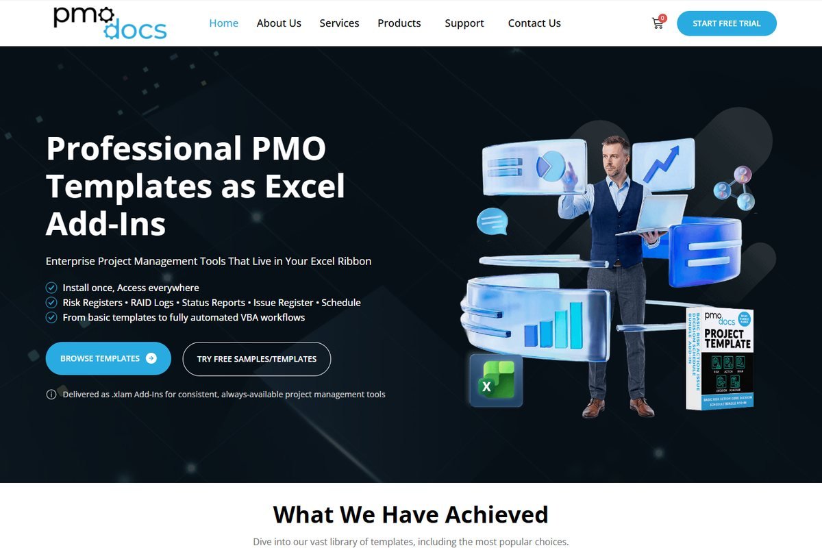 PMO Docs website
